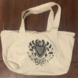 Gracie Abrams tough love tote bag
